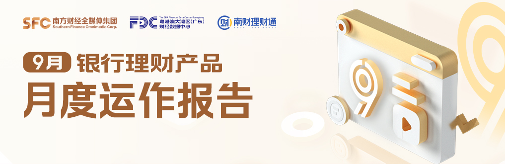 9月报：理财破净率升至2.12%，募集惨